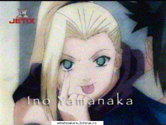 De ce il placem pe Sasuke? - Sttupid girl ino is a bitch - de ce o uram pe sakura?