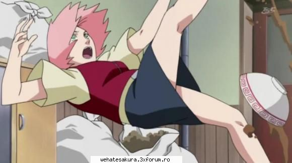 Poze urate cu Sakura din anime - duh...asta planga tot timpul , e speriata tot - Sakura este urata?